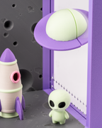 Springspinnen-Terrarium Luna – komplett eingerichtet
