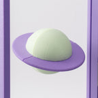 Magnetische Saturn-Plattform für Springspinnen als zweiteiliger Planet