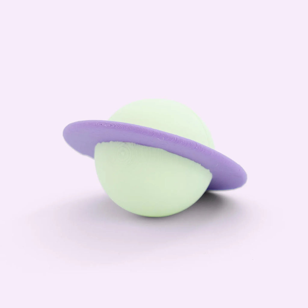 Magnetische Saturn-Plattform für Springspinnen als zweiteiliger Planet
